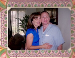 Sixth wedding anniversary at our home in Los Angeles, May 27th, 2006