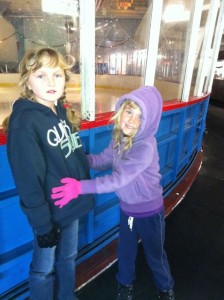 Claire's braids in 2011.  Bridget will only let me put braids in her hair if there's lice at school.  We hate lice.  Even in the singular.  Louse.