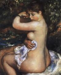 Sitting Bather