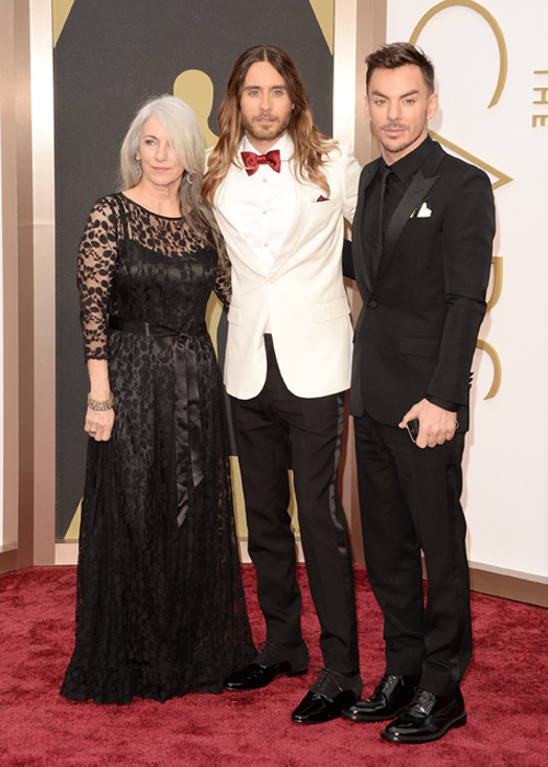 Oh, to be Jared Leto's mother. Wait. Is that creepy? Photo credit: Getty Images