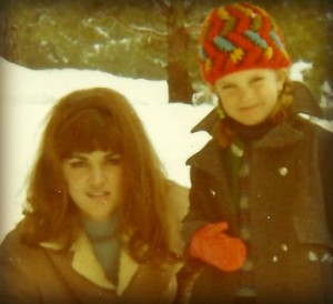My unsuspecting, ravishing mom circa 1970