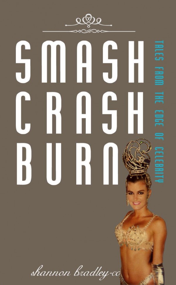 As you can see i've managed to get my Bob Mackie rhinestone showgirl costume and tiara on again. Oh, and you can click on this photo to buy my book.
