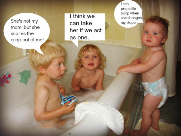 Kids in tubpic