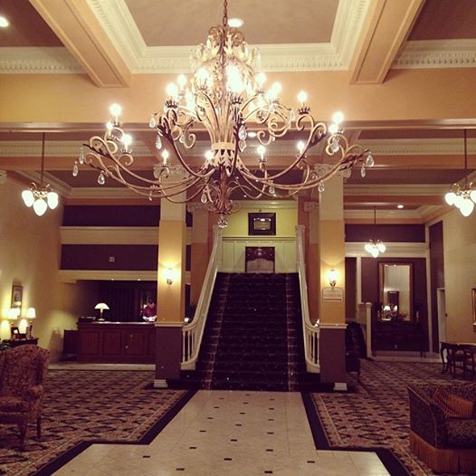 (I'm whispering) this is the lobby. Redrum.