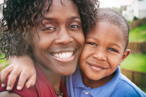 Black Mother and Son