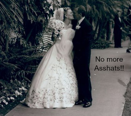 Kissing My Man asshat wedding